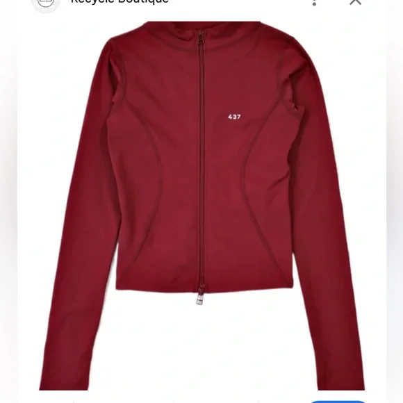 437 Mahogany Small jacket and Medium leggings